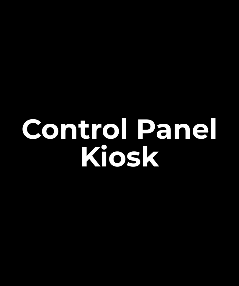 Control Panel Kiosk