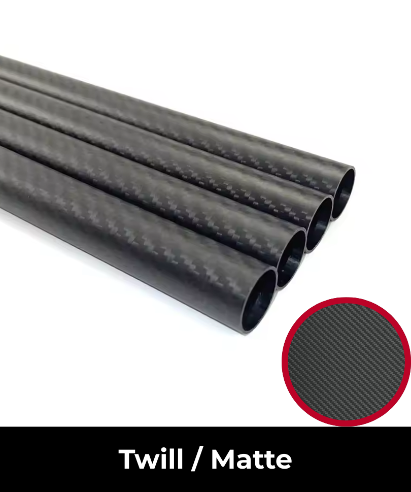 Matte Carbon Fiber Pipes - Image 2