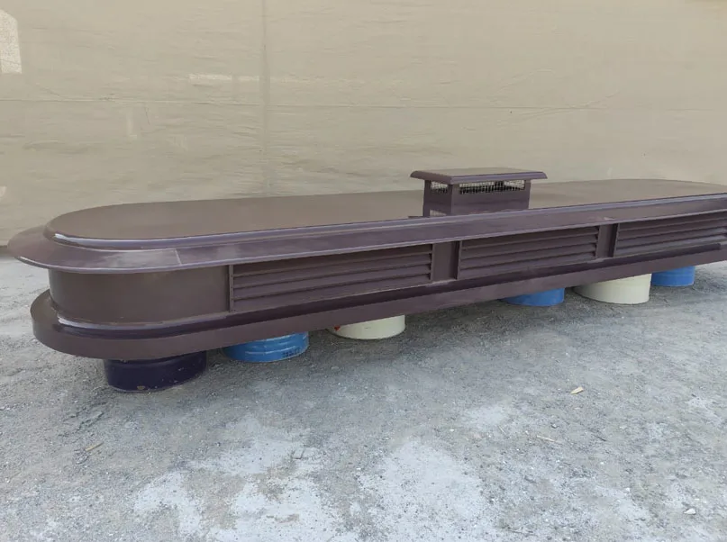 Modern GRP fiberglass bench seating for outdoor use